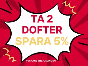 Ta 2 dofter & få 5% rabatt