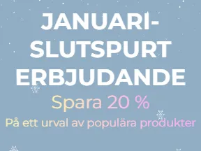 Januari-slutspurt – ERBJUDANDE