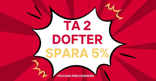 ta 2 dofter spara 5 procent