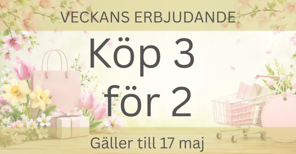 3 för 2 på utvalda krämer