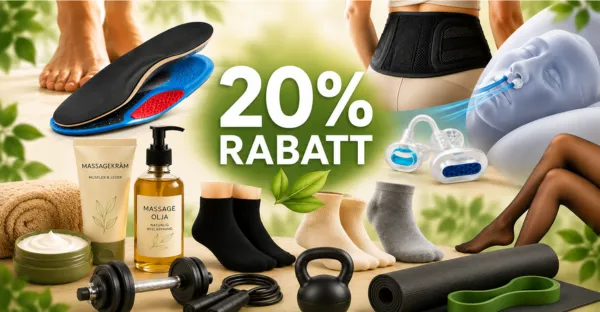 REA - spara 20% på ett stort antal produkter