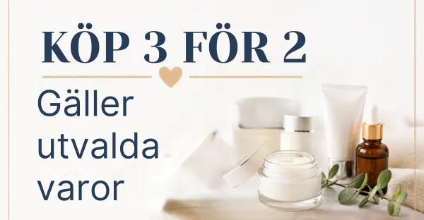 Köp 3 & Betala för 2 - Gäller utvalda varor